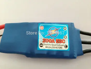 

Lightning series 200A RC Brushless Motor ESC For Airplane UBEC200A ESC +High Quality Good Price Promotion