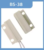 BS-38 Wired Magnetic Window Door Contacts Recessed Switch Alarm Sensor For Security Alarm System BS-38 Wired Magnetic Window Door Contacts Recessed Switch Alarm Sensor For Security Alarm System