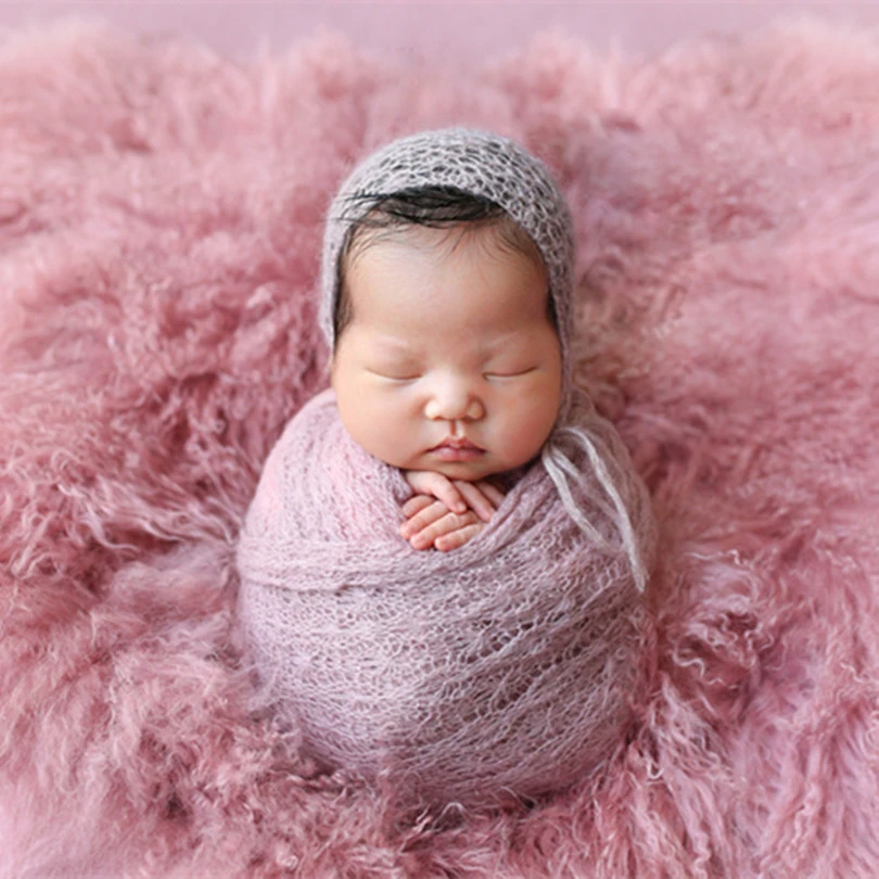 Couverture En Laine Ronde Bouclee Tissu De Pose Accessoire De Photographie D Arriere Plan Panier De Remplissage Accessoires Photo Pour Nouveau Ne Flokati Aliexpress