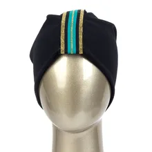 Модная разноцветная аппликация бини женская вязаная Лыжная шапка для женщин мужские повседневные шапки тюрбан обертывания хлопковые шапки Теплые Boho