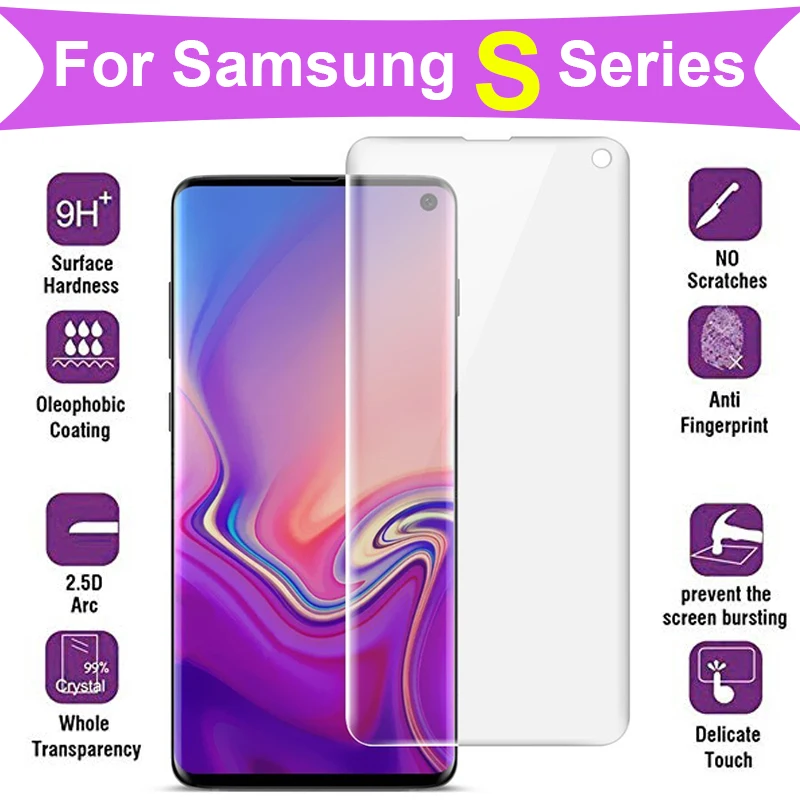 Гидрогелевая Защитная пленка для Samsung galaxy S9 S10 plus s 9 10 10e 9plus 9s 10s | Мобильные