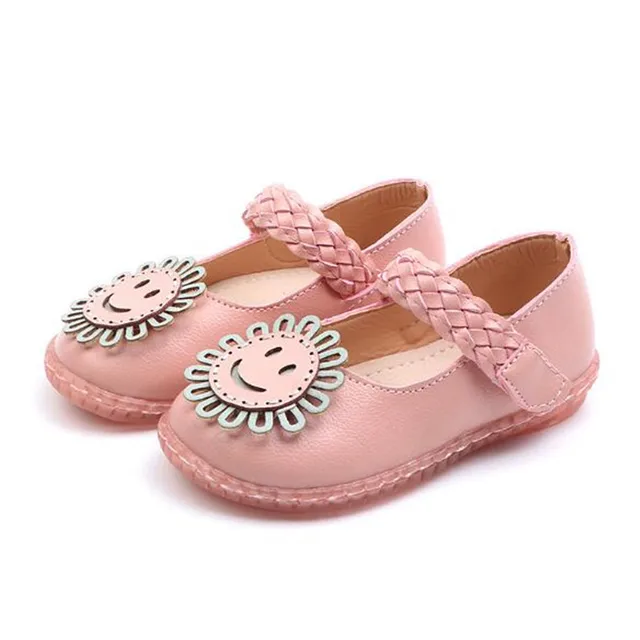New Children Baby Leather Shoes Girls Toddler Flats Breathable Soft