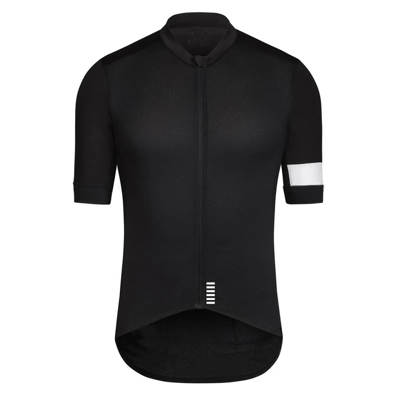 SPEXCEL PRO TEAM AERO велосипедная майка и шорты на лямках для гонок, Италия, Мити, ткань Джерси, высокое качество, комплект на лямках для длительной езды - Цвет: Black white jersey