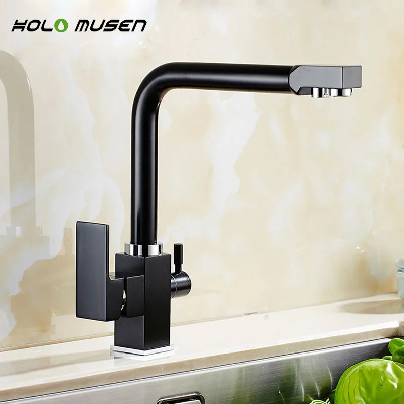 3 Way Faucet Black  (5)