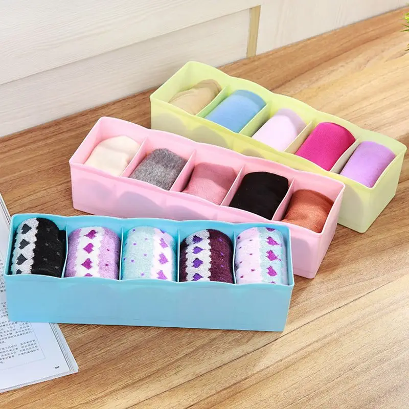 Colorful Underwear Storage Box Women Men Multi layer Socks Pants Boxers