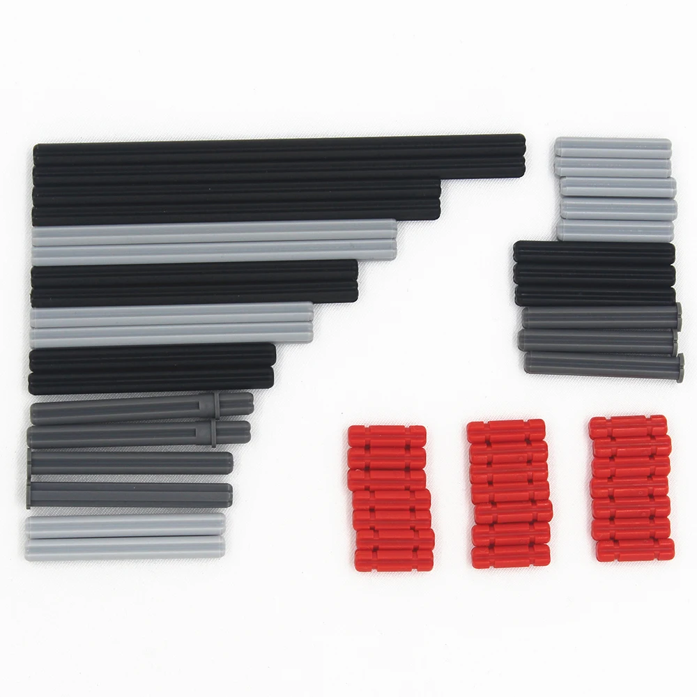 Hot sales 50pcs model building blocks toy boy parts technic building bricks children toys CROSS AXLE compatible with Lego