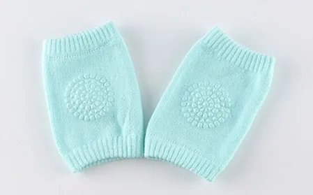 Sky Blue CN аксессуары для детской одежды противоскользящие теплые гольфы для ползания, защитный чехол для малышей, носки для обучения малышей Детские гетры - Цвет: Sky Blue