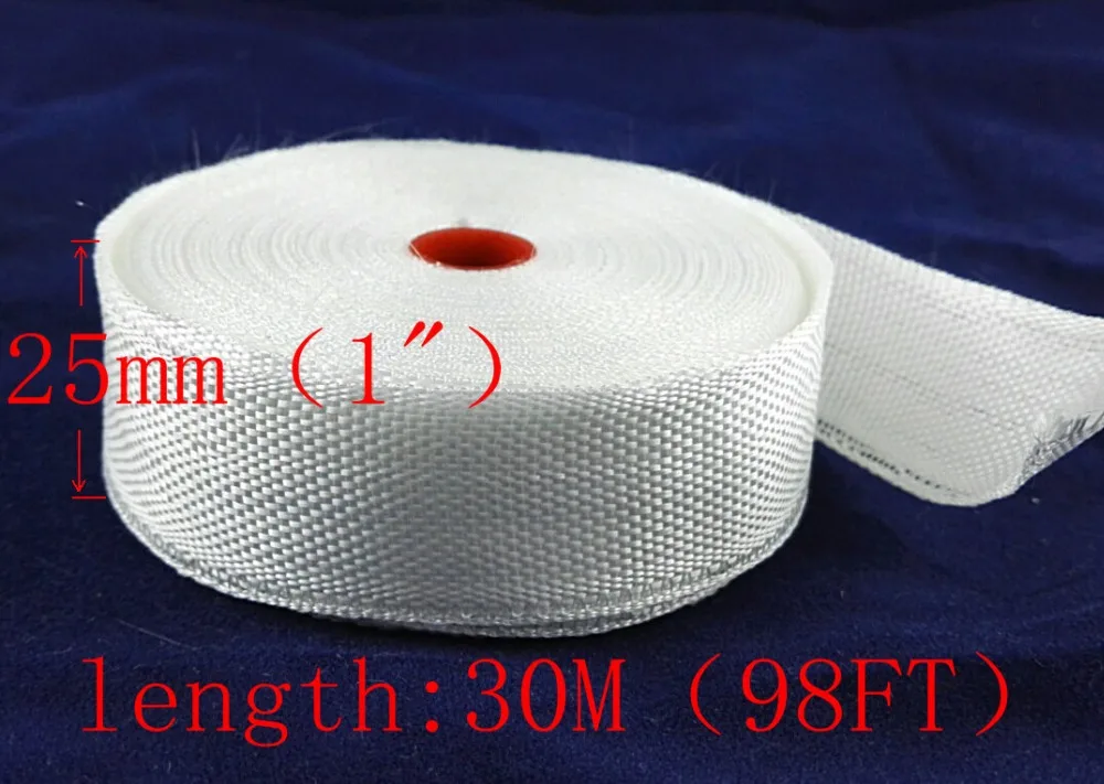 Fiberglass cloth tape 30m long 1" wide 0.2mm thickin Tool Parts from