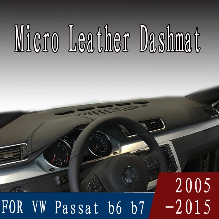 Кожаный коврик для приборной панели Volkswagen Passat cc B6 B7 2005 2015| |