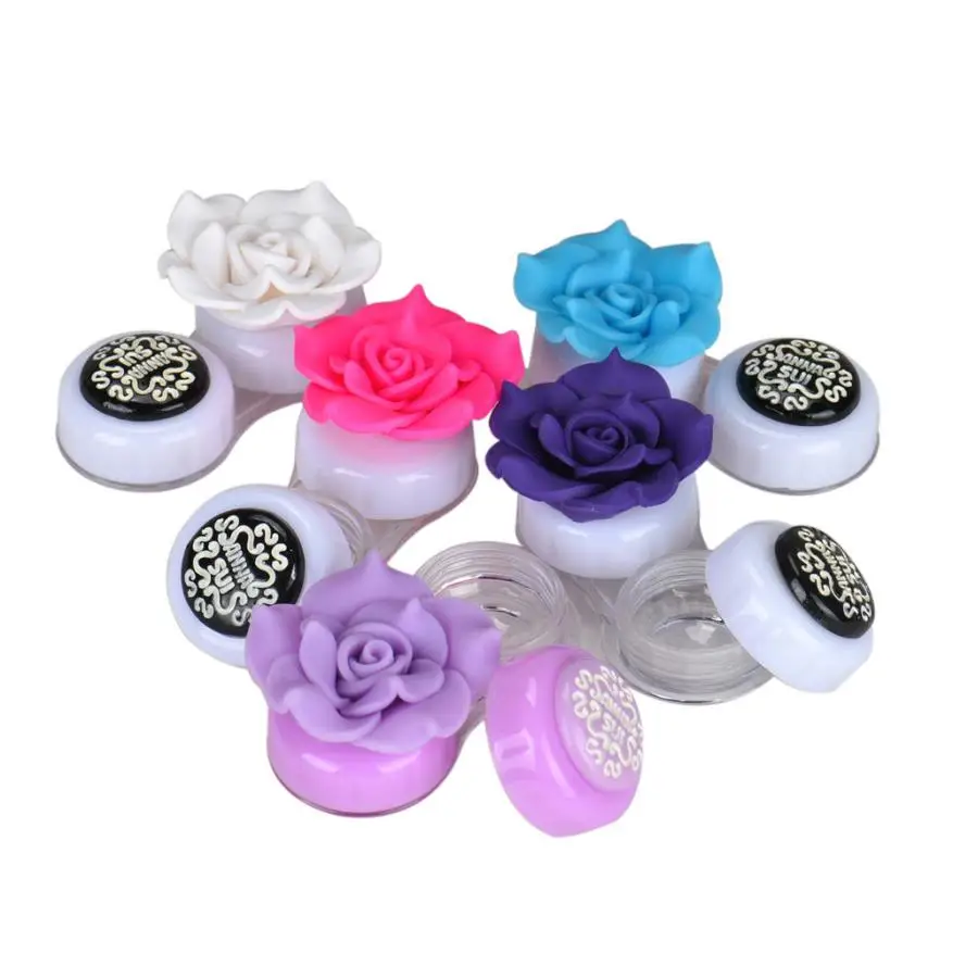 

Flower Cute Lovely Travel Portable Contact Lens Lenses Container Case Holder Box X7185Down