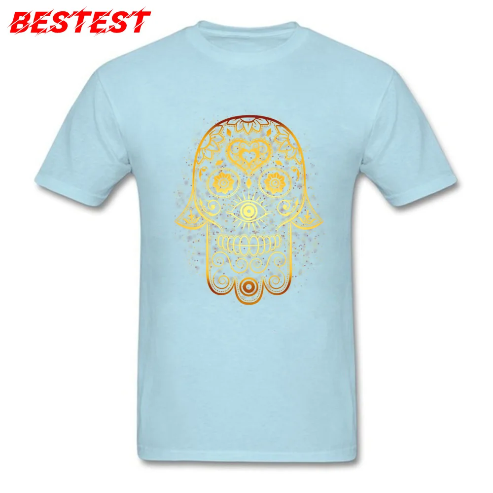 Casual T Shirt Casual Short Sleeve High Quality Crewneck 100% Cotton Tops & Tees Birthday Top T-shirts for Men Summer In the Garden of Good and Evil light