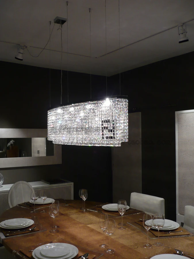 Modern Minimalist Atmosphere Rectangular Led Chandelier Modern Minimalist Atmosphere Rectangular Led Chandelier