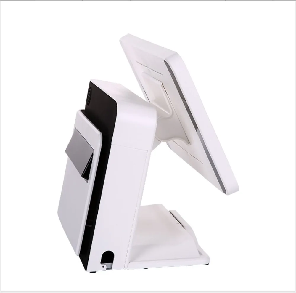 

15.6 inch Dual Screen 5 wire resistive touch screen all in one POS with