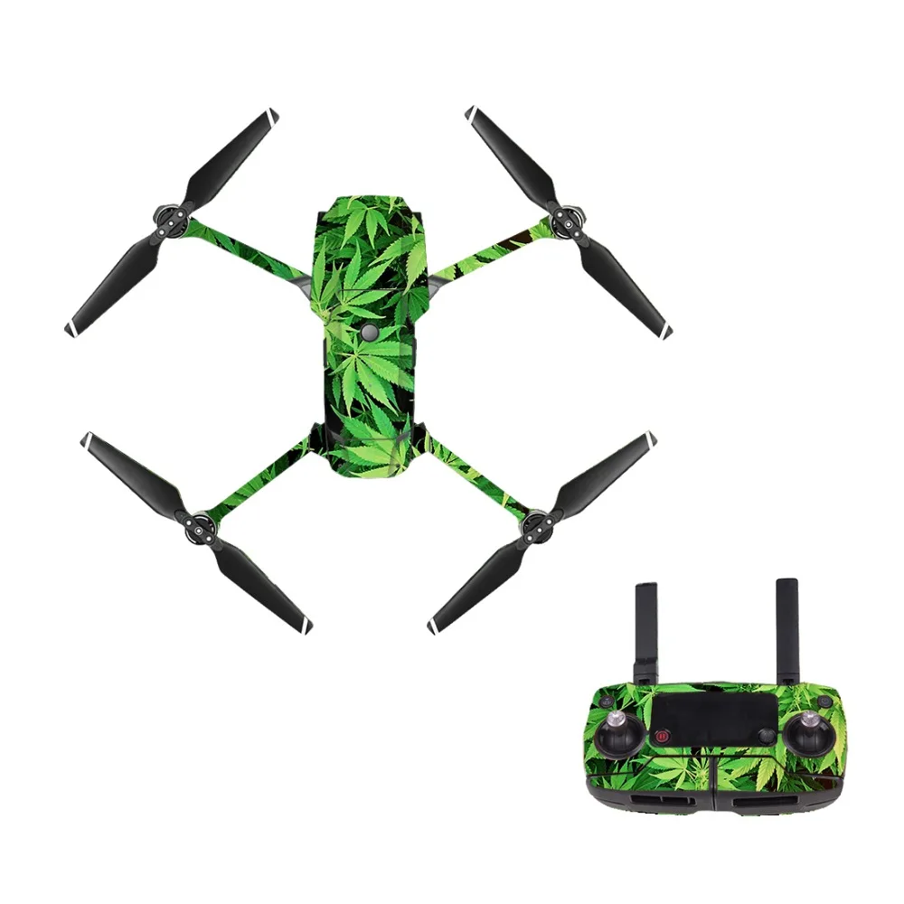 Цветная камуфляжная наклейка для кожи DJI Mavic Pro Виниловая набор с пультом