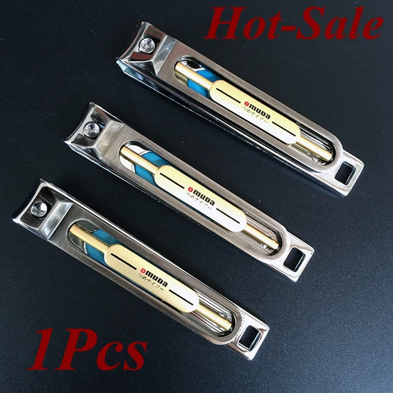 

1Pcs New Nail Clippers Hand foot fingernail Nail Scissors Tools Toe Finger Trimmer Key buckle Key Ring buckle Nail Clipper