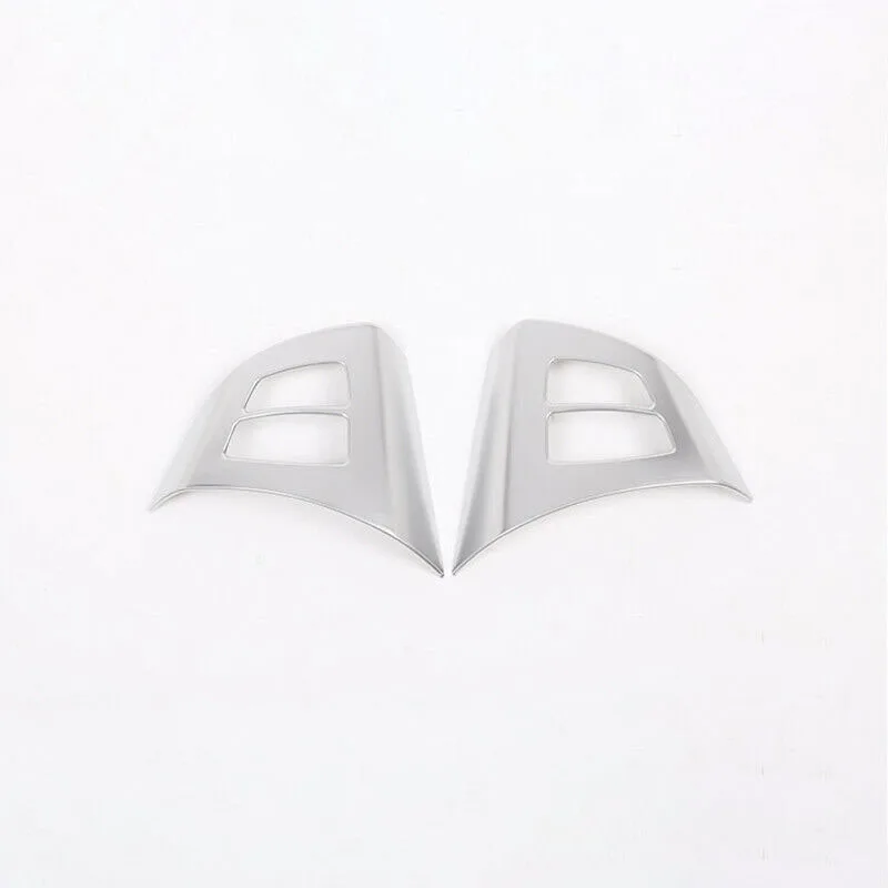 

Replacement Steering Wheel Trim Frame Button Silver Decorative For BMW X5 E70 2008-2013 Parts