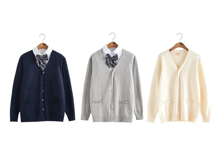 

Tree&Sea JK Japan style Uniform Sweaters Comic con Anime school uniform sweater Cosplay School Students costumes