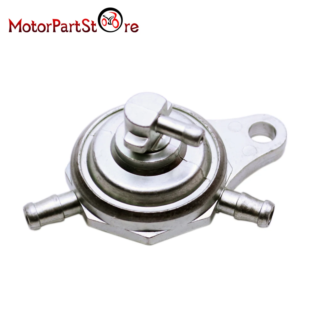 

2 Port Shut Off Switch Fuel Pump for GY6 Carburetor Scooter Gokart Petcock Carb Chinese Moped ATV Part #
