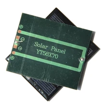 Promotion 300PCS/Lot 0.5W 2.5V 200mA Solar Cell Polycrystalline Solar Panel Easy DIY Solar Charger/Toys Education Kits 58*70*3MM
