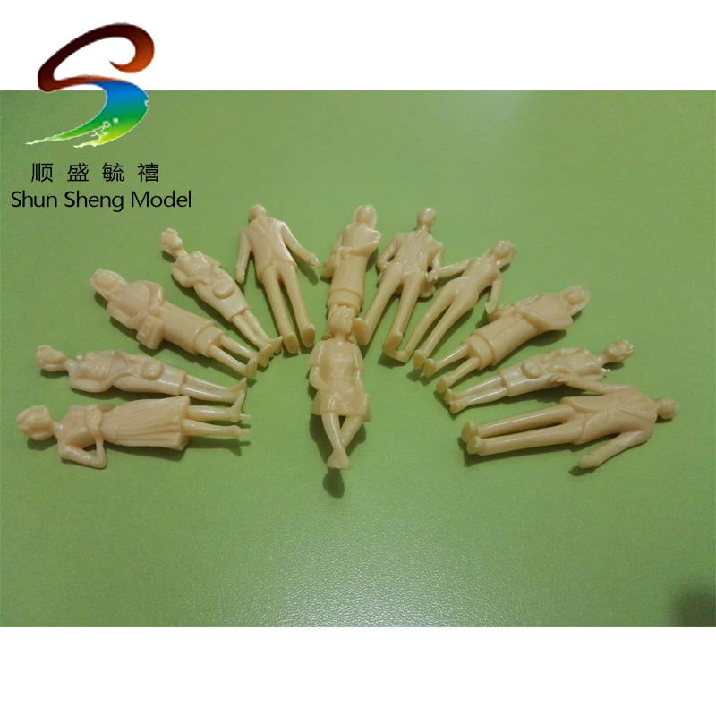 

P30B Model Trains 1:32 Scale Skin Color Model Figures G 50pcs