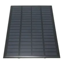 High quality 18V 2.5W Polycrystalline Stored Energy Power Solar Panel Module System Solar Cells Charger 19.4 x 12 x 0.3cm