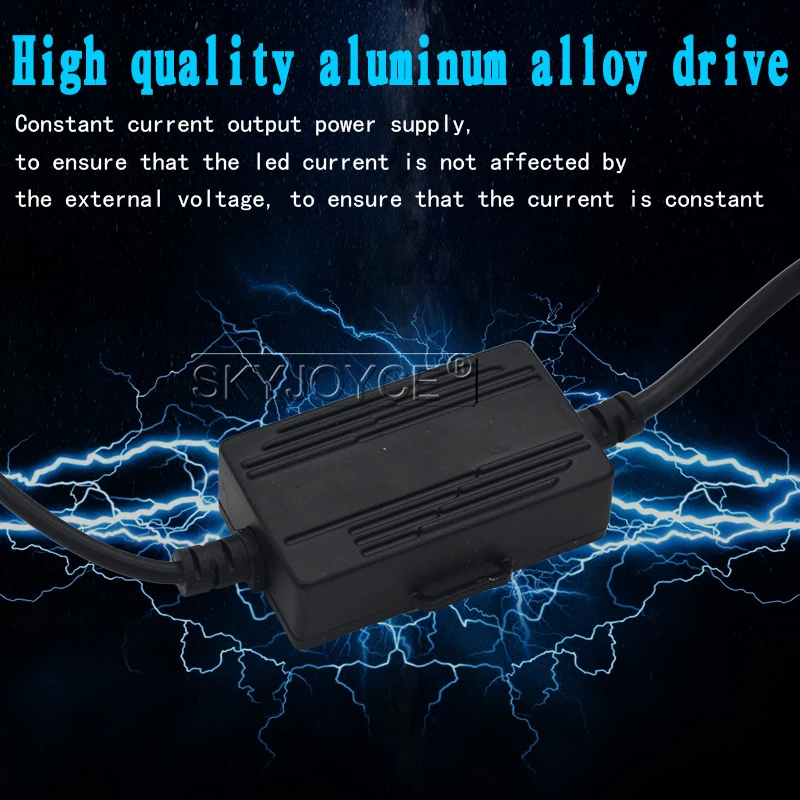 SKYJOYCE 35W 70W Mini H4 LED Projector Lens Bulb Car Styling LHD RHD H4 High Low Beam 12V24V 5500K White Car LED Headlight H4 (17)