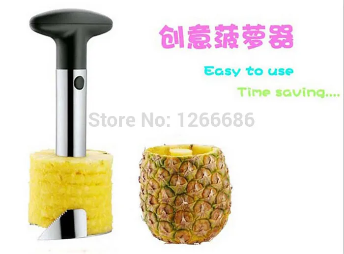 288 шт./лот фрукты слайсер для ананаса простой кухонный инструмент нож для фруктов очистка от кожицы
