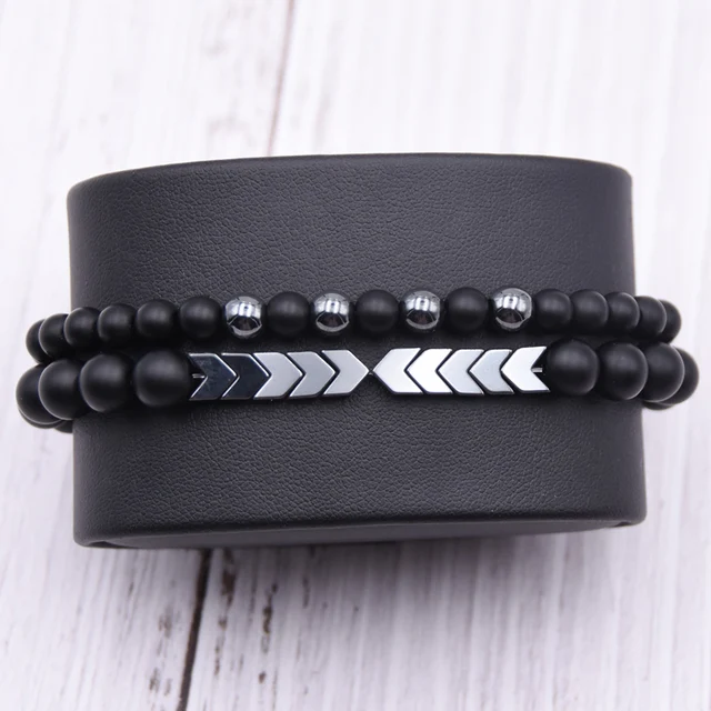 Couple Bracelet Homme Argenté