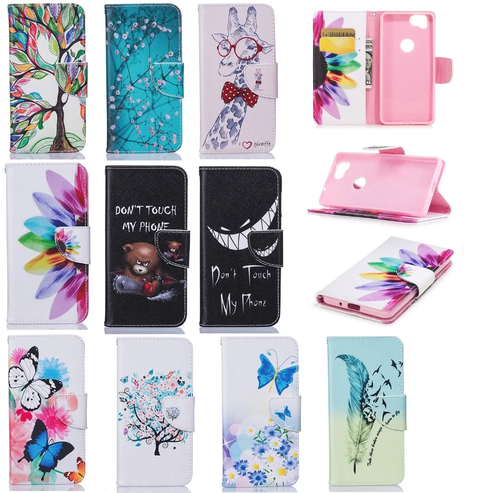 DAXING Cover For Google Pixel 2 CASE Flip Wallet PU Leather Case Pixel2 Magnetic Fundas Holder Stand Phone | Мобильные телефоны и