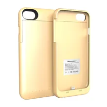 3200mAh/4000mAh Battery Charger Cases For iPhone 7 8/7 Plus External Battery Case Cover Backup Portable PowerBank Rechargeable