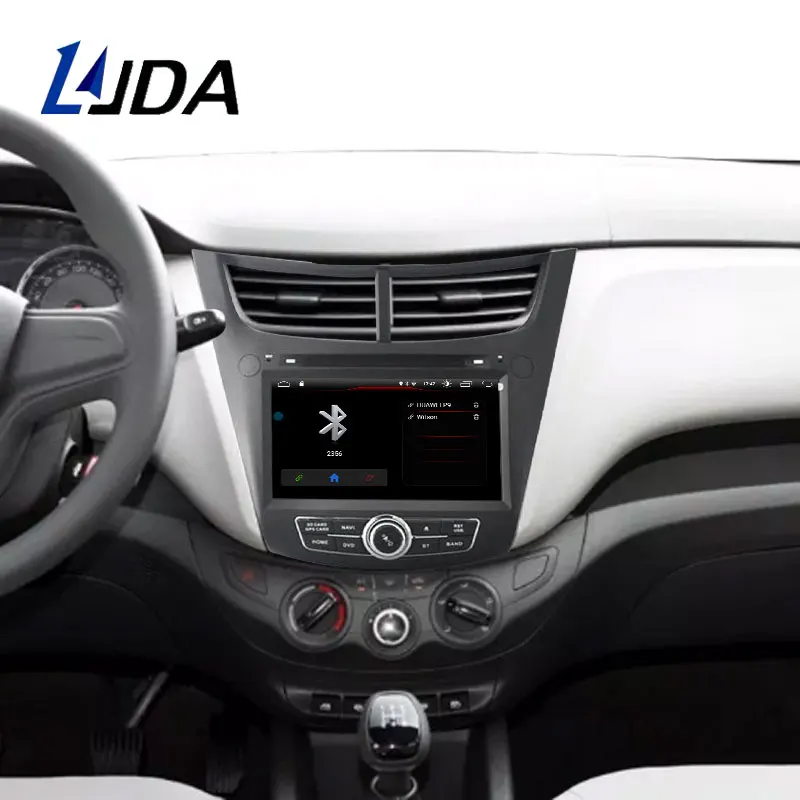 Top LJDA 2 Din Car Radio Android 9.1 Car DVD Player For CHEVROLET SALT 2014 2015 GPS Navigation Stereo WIFI Multimedia IPS Canbus 5