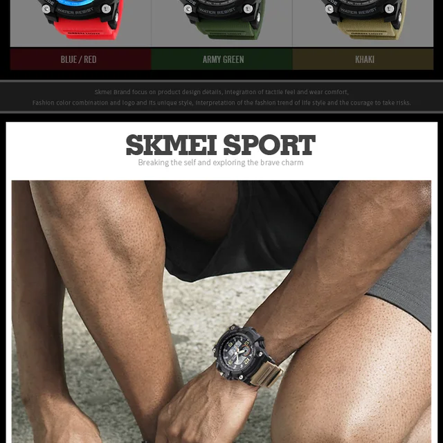 SKMEI Fashion Sports wielofunkcyjny Outdoor mężczyźni zegarki podwójny wyświetlacz cyfrowy kwarcowy chronograf zegarki na rękę Relogio męski tanie i dobre opinie Dual Display Wristwatches Quartz Wristwatches Alarm Back Light Water Resistant Multiple Time Zone Week Display Chronograph Shock Resistant Complete Calendar Swim Auto Date SKMEI Fashion Sports wielofunkcyjny Outdoor mężczyźni zegarki podwójny wyświetlacz cyfrowy kwarcowy chronograf zegarki na rękę Relogio męski tanie i dobre opinie Dual Display Wristwatches Quartz Wristwatches Alarm Back Light Water Resistant Multiple Time Zone Week Display Chronograph Shock Resistant Complete Calendar Swim Auto Date