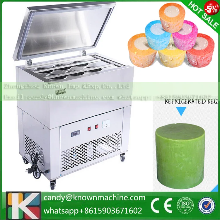 

Factory Price big Round type Fruit Ice Block Protable Ice Maker machine