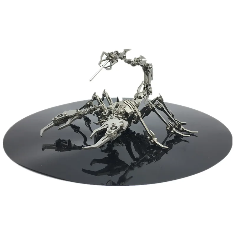 MMZ модель SteelWarcraft 3D металлический пазл Скорпион король сборка животных