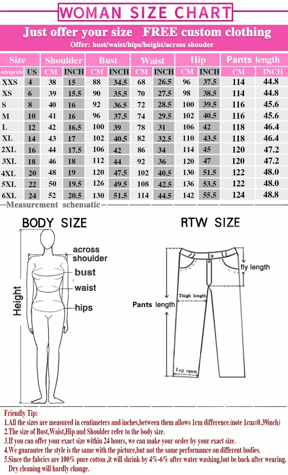 long  pant