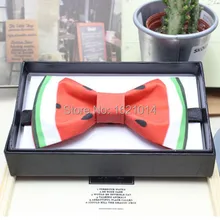 Модные ручной работы арбуз галстук бабочка высокое качество свадебное платье Бабочка галстуки для мужчин Corbatas женщин бабочк