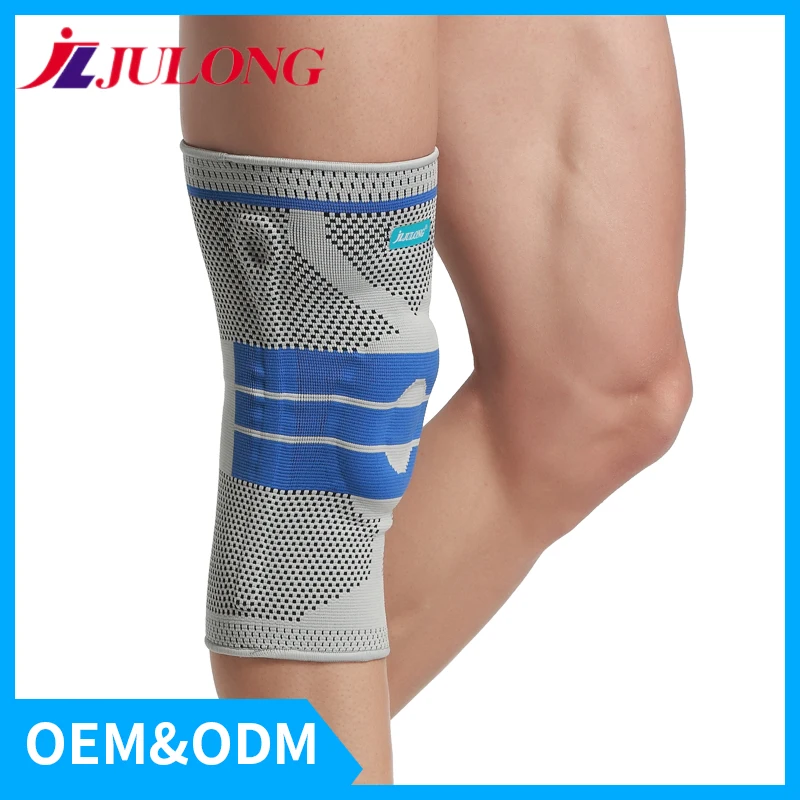 JLJULONG Wholesale good elastic kneecap support 3D knitting sleeve Anti