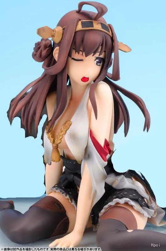 Аниме сексуальная фигура Kantai Коллекция Kongou 1/7 Масштаб Окрашенные ПВХ фигурка