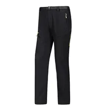 men outdoor Softshell hunting Pants Waterproof Windstopper Hiking Sport Windproof climbing camping snowboard pants