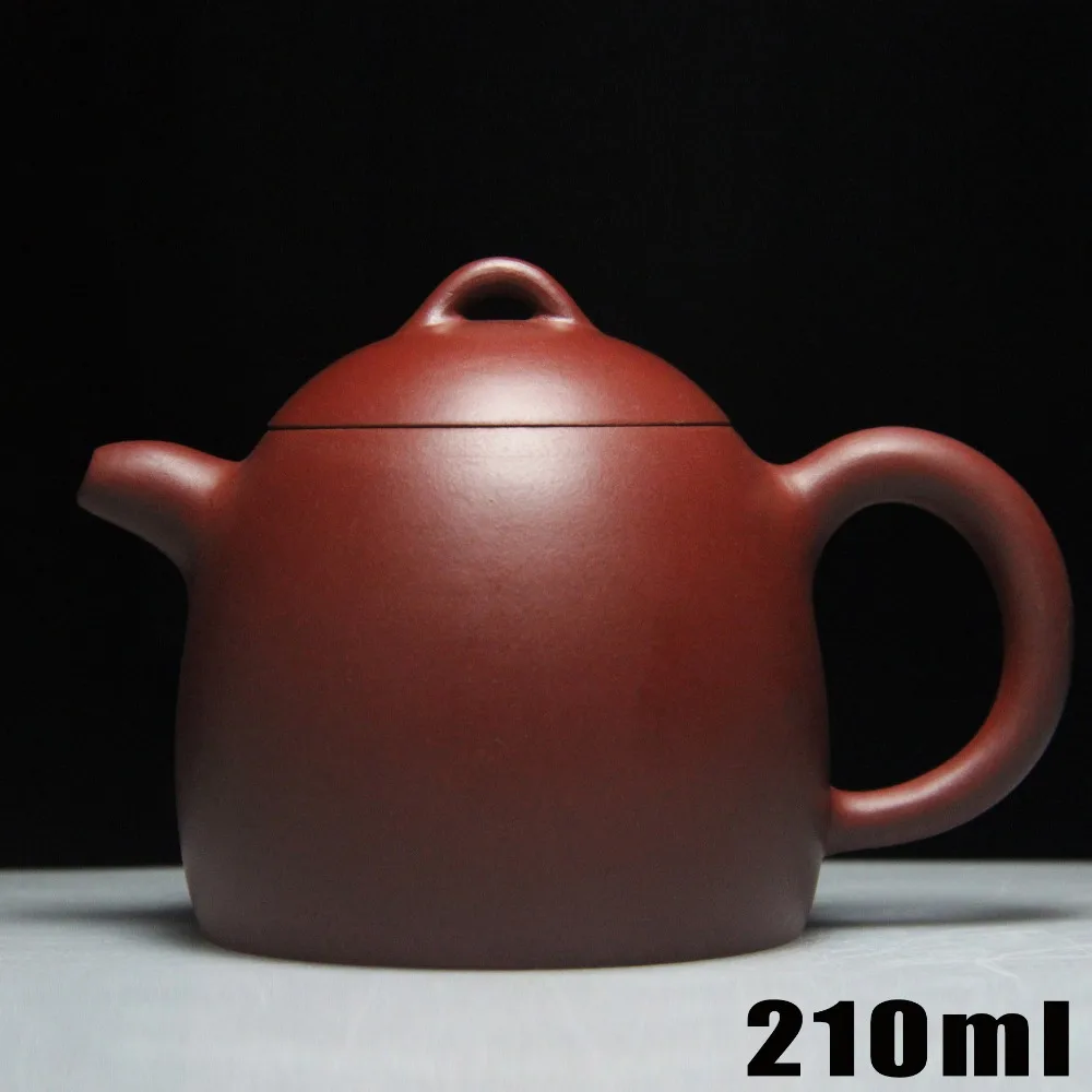 Genuine Purple Clay Tea Pot 210ml Porcelain Kettle Teapot Bouns 3 Cups