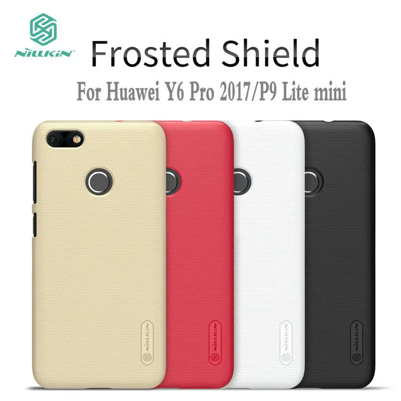 Y6 Pro 2017 чехол Nillkin Матовый экран жесткие для Huawei P9 Lite mini 5 0 ''телефон оболочки