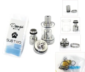

5ps SXK Doggy Style RTA RDA RDTA Tank For Vaporizer Box Mod Spray DIY Quality Hookah Atomizer E-Cigarette 316 Stainless Steel