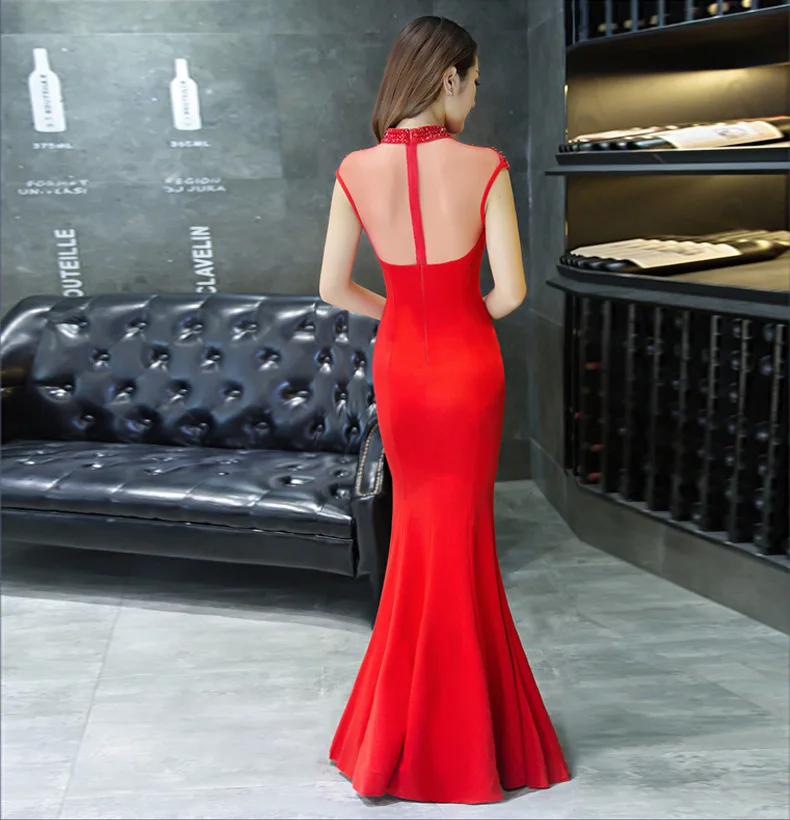 Женское платье с высоким воротником без рукавов в богемном стиле|summer party dress|women