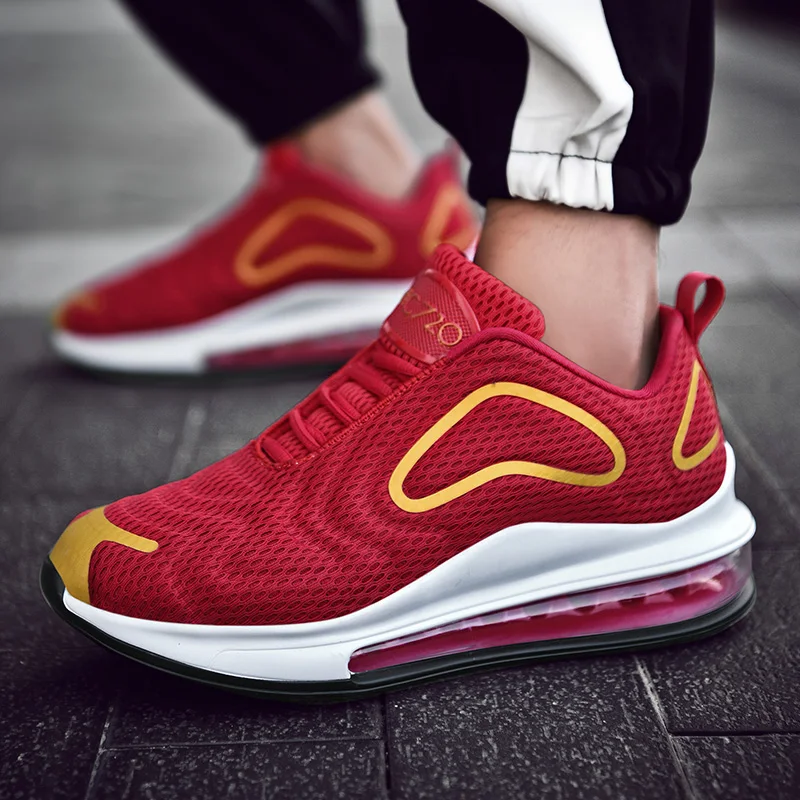 

2019 New men running shoes sports shoes for male breathable mesh sneakers for outdoor jogging walking athletic shoe air cushion