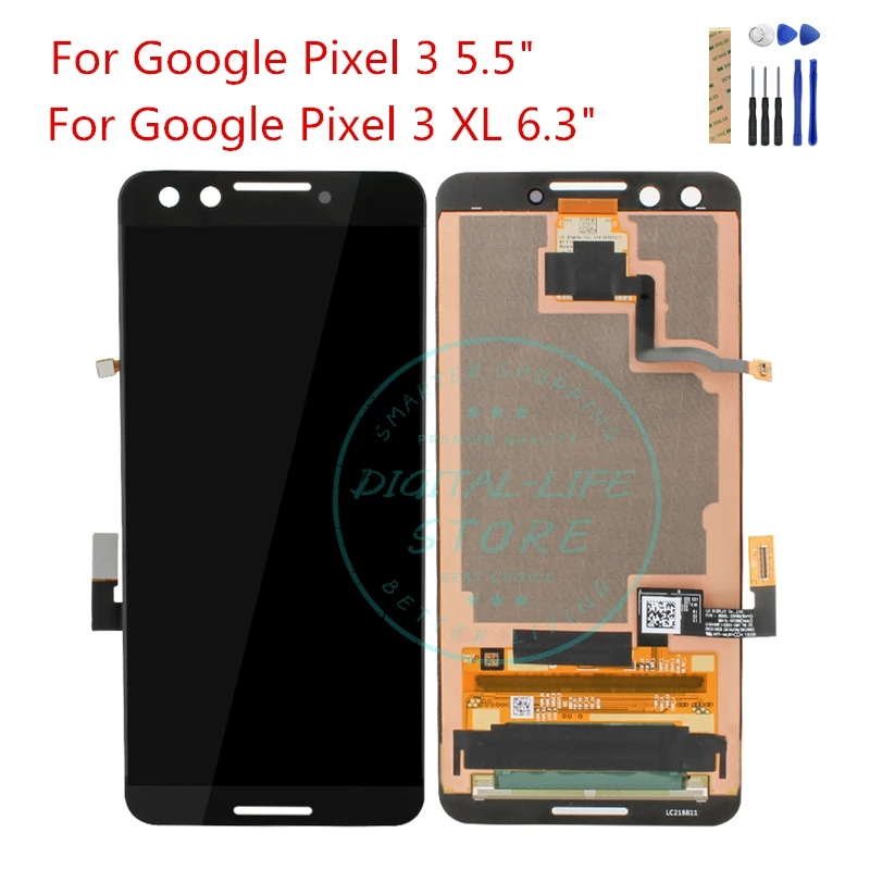google pixel 3 lcd screen replacement pricelist