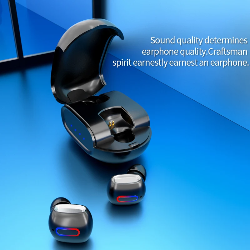 

Wireless Bluetooth Earphone G2 Bluetooth 5.0 TWS Wireless Earpiece Touch Control Hands Free In Ear Head Set For All Smart Phone