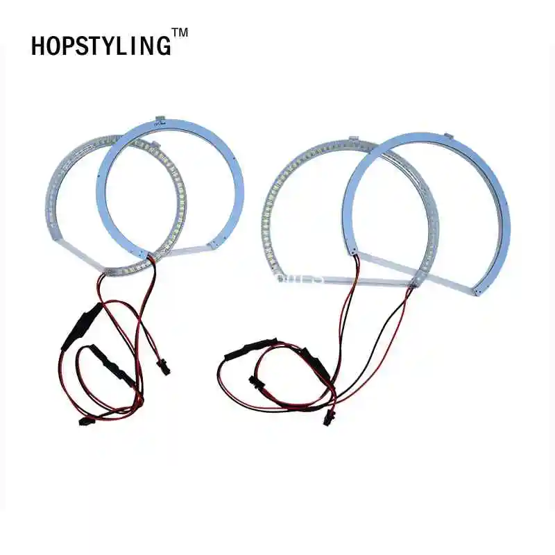 HOPSTYLING Ультра-яркий SMD белый светодиодный набор колец angel eyes 12V halo для BMW E53 X5 1999 2000 2001 2002 2003 2004 Автомобильные фары