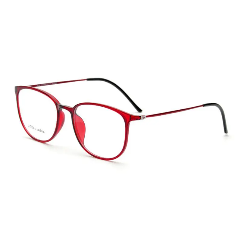 Тонкая оправа для очков, оптические очки, очки 2212, очки по рецепту - Цвет оправы: Red