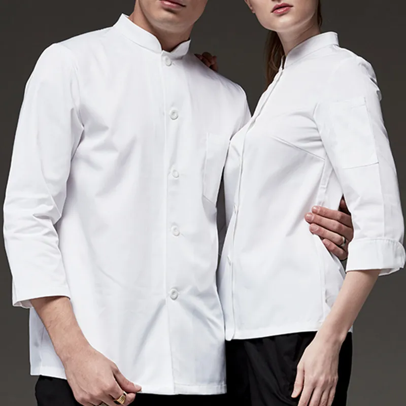 White Culinary Work Wear B75-1