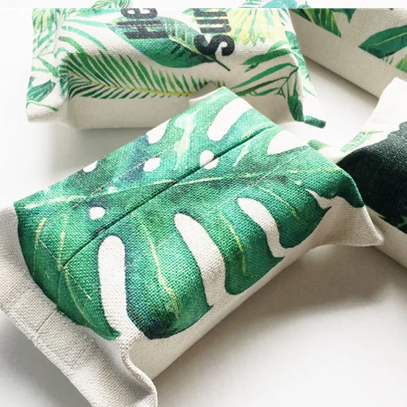 Plant Cotton Tissue Box Living Room Set | Дом и сад